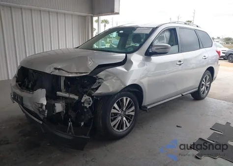 2019 Nissan Pathfinder Sv из США, поврежденный, VIN 5N1DR2MM6KC581243